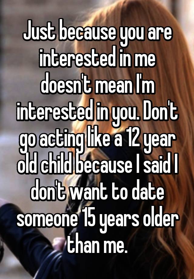 dating someone 12 years older than you